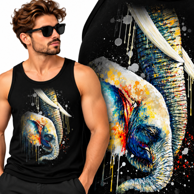 TANK TOP ZWIERZĘTA  SŁOŃ
